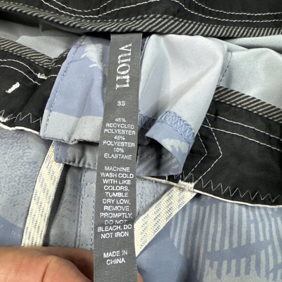 Vuori Cruise Board Shorts Mens Swim Trunks Floral V314 Blue Swim 7'' Size 33 - Picture 2 of 6